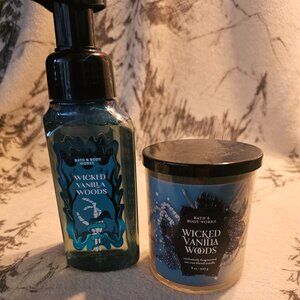 New! Bath and Body Works Wicked Vanilla Woods Collection